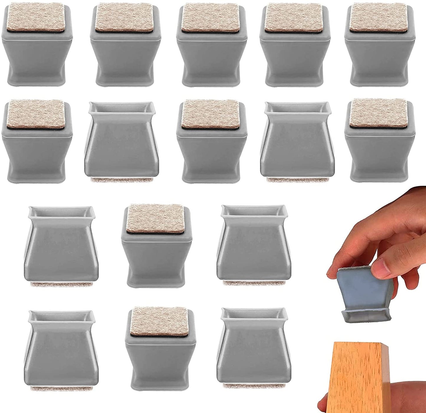 Silicone Chair Leg Floor Protectors