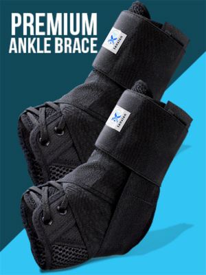 Xtension Ankle Brace – for Running, Basketball, Injury Recovery, Sprain!