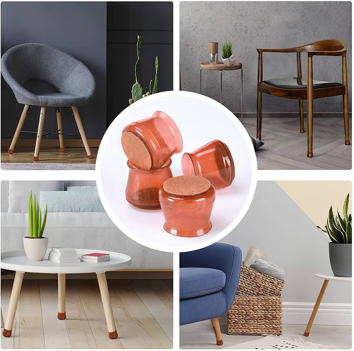 Silicone Chair Leg Floor Protectors