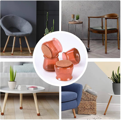 Silicone Chair Leg Floor Protectors